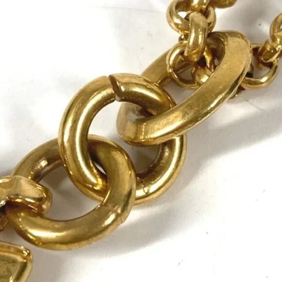 Salvatore Ferragamo vintage Sandals shoes Accessories Jewelry Long Necklace - Picture 7 of 11